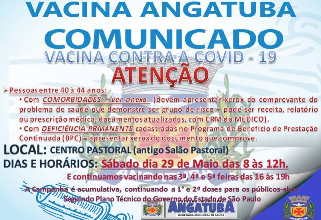 Vacinação COVID-19